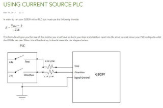 gecko current source inputs PLC