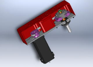 thrust bearing and motor mount asm-R2