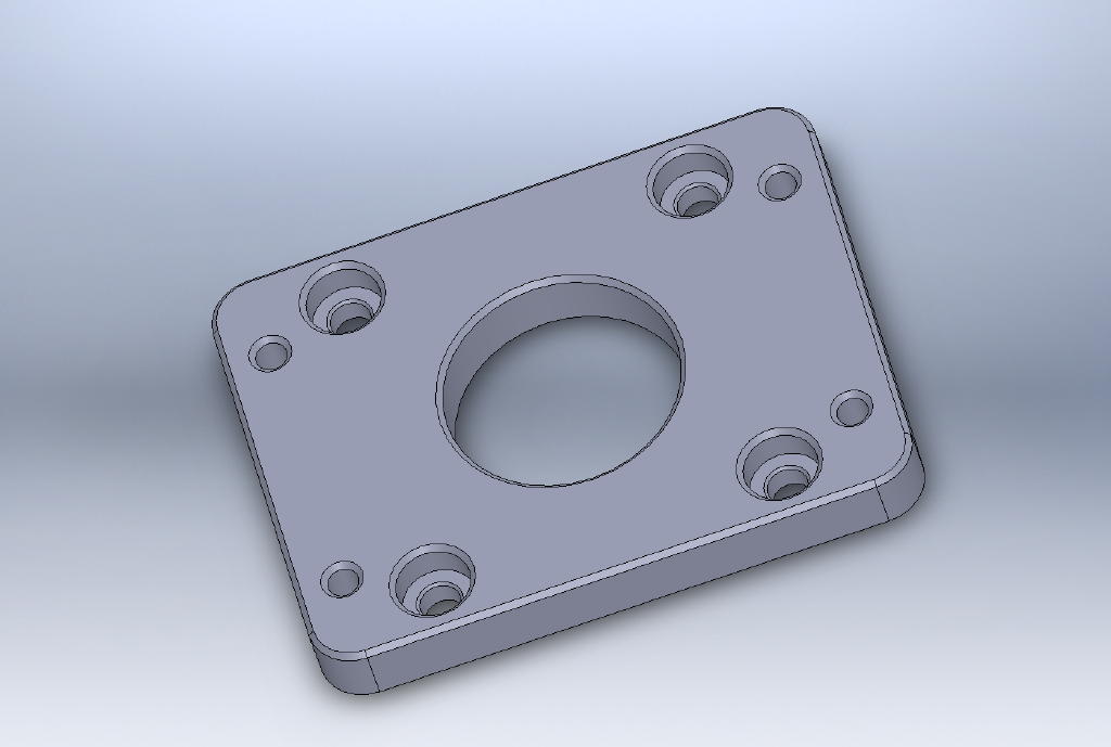 X-Axis Motor Mount Plate1