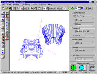 Top & bottom contours with Merge