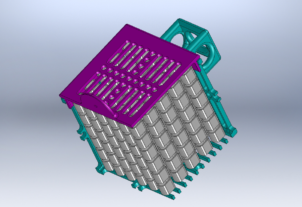 33070274 spacer sls 180 pcs in cube for sls build asm-1