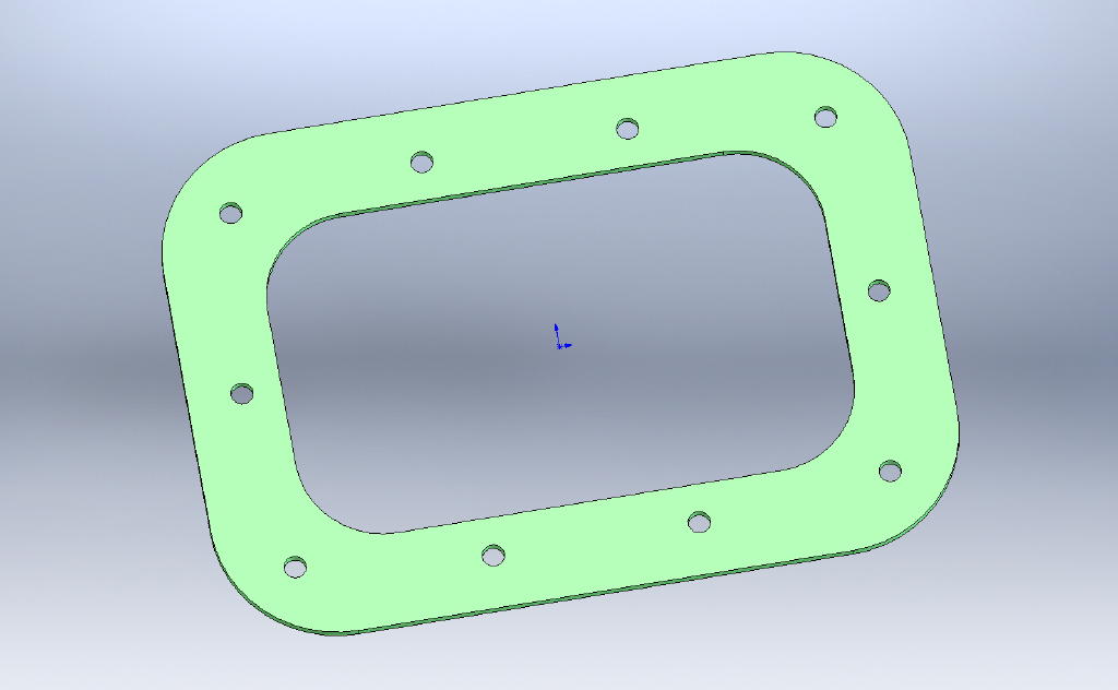 speakon connector housing gasket template