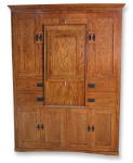 mission-murphy-bed-oak-table
